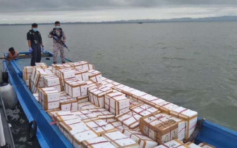 Ketam bakau Indonesia RM120,000 gagal masuk Sabah, penyeludup diberkas APMM