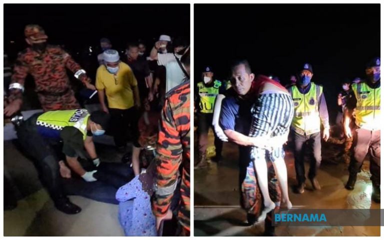 Empat individu lemas mandi di Pantai Gorongon, Putatan