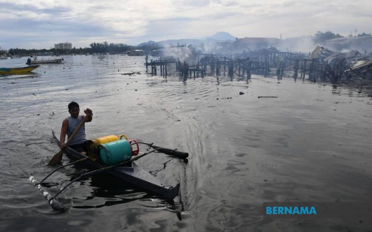 218 mangsa kebakaran di Sabah dipindah ke PPS