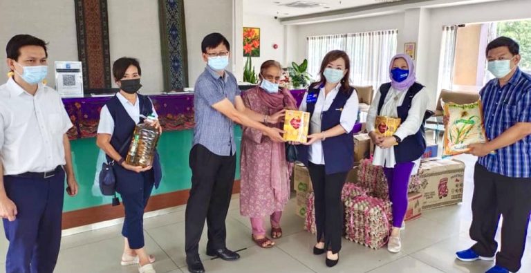 RCKK Pearl sumbang RM3,000 berupa barang harian kepada Rumah kebajikan Jireh Tuaran