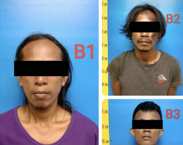 Tiga pengedar dadah jenis syabu diberkas di Lahad Datu