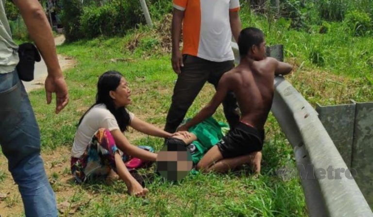 Kakak lemas selamatkan adik