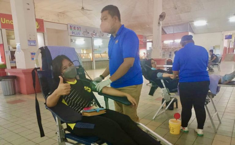 Kempen derma darah UMS dapat sambutan
