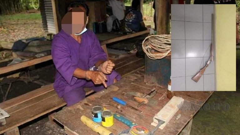 ‘Pakar’ senjata api buatan sendiri ditahan
