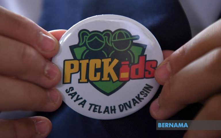 Lebih 970,000 populasi kanak-kanak di Malaysia terima vaksin COVID-19