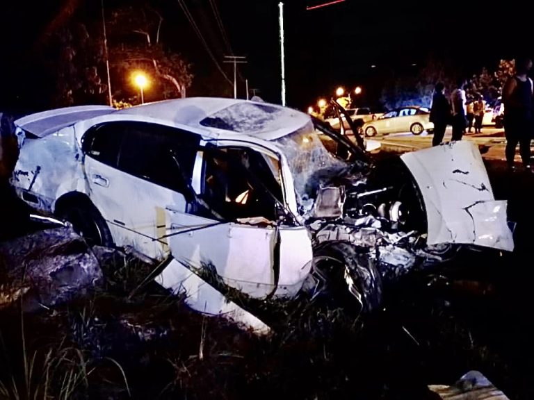 Seorang maut, 4 lagi cedera  kemalangan tiga kenderaan