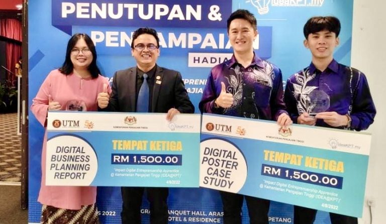 Summer Joy Team UMS raih RM3,000 dalam IDEA@KPT