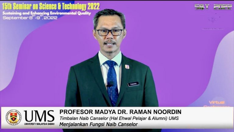 FSSA UMS Anjur Seminar Sains dan Teknologi ke-15