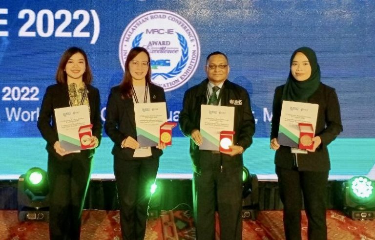 Penyelidik UMS Menang dua emas, satu perak dan satu gangsa MRC – IIE 2022