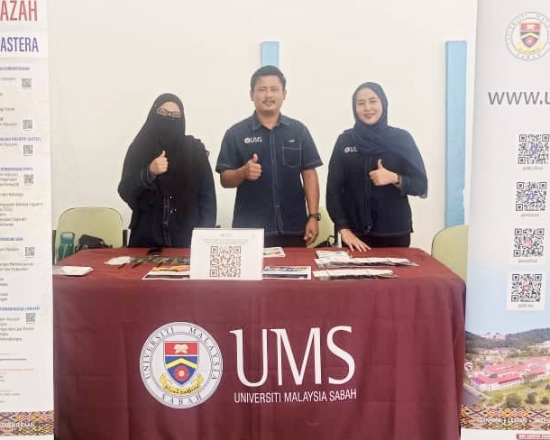 UMS Sertai Pameran Sempena Minggu Kerjaya SMK Arshad