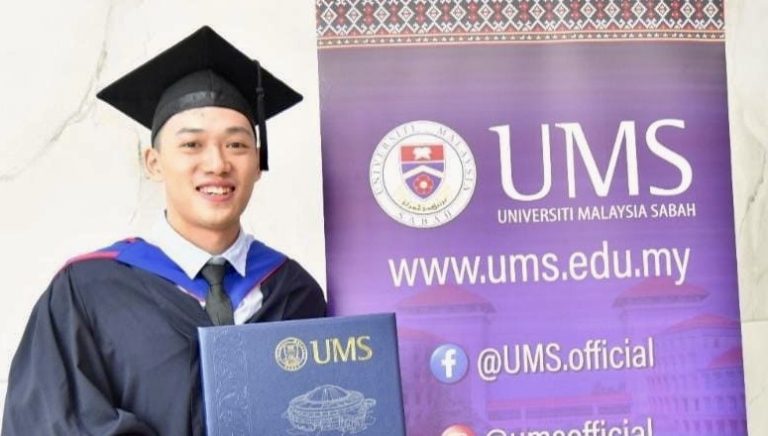 Pemandangan cantik tarik graduan China belajar di UMS