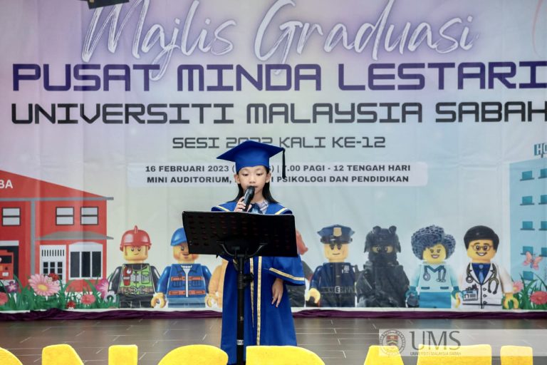 Pusat Minda Lestari UMS Raikan 28 Graduan Cilik Tamat Prasekolah
