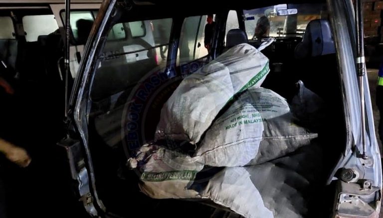 Lima suspek curi kayu arang di berkas polis Tawau