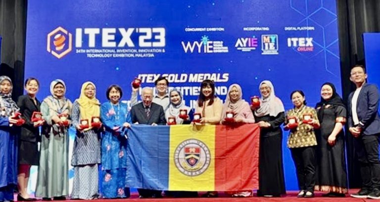 UMS menang jumlah pingat emas tertinggi pada ITEX 2023