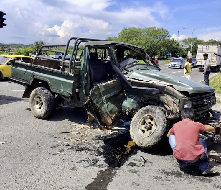 Warga Emas Maut Kemalangan Di Lahad Datu