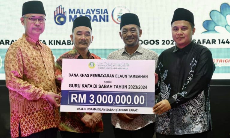 Kerajaan Negeri hargai sumbangan guru KAFA dengan pemberian elaun tambahan RM100 sejak Jun lalu
