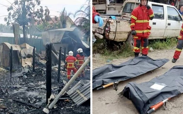2 beradik rentung dalam kebakaran