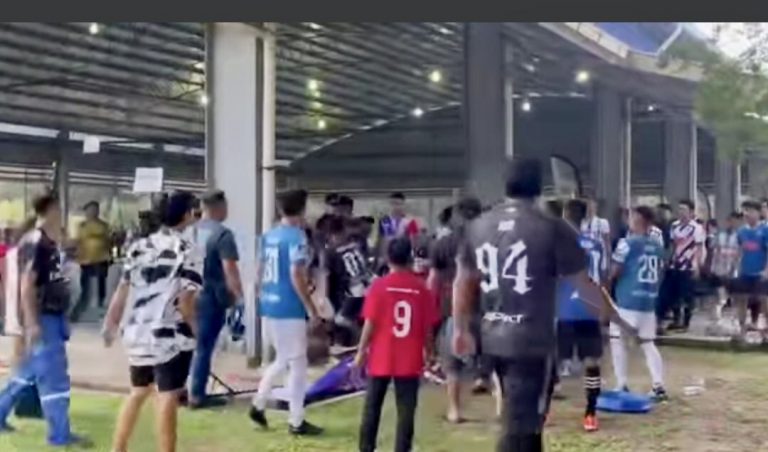 Gara-gara futsal, 18 penyokong dan pemain futsal bergaduh ditahan reman