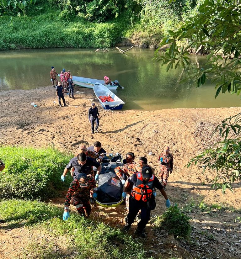 Mayat budak lelaki ditemukan lemas selepas terjatuh di Sungai Penampang