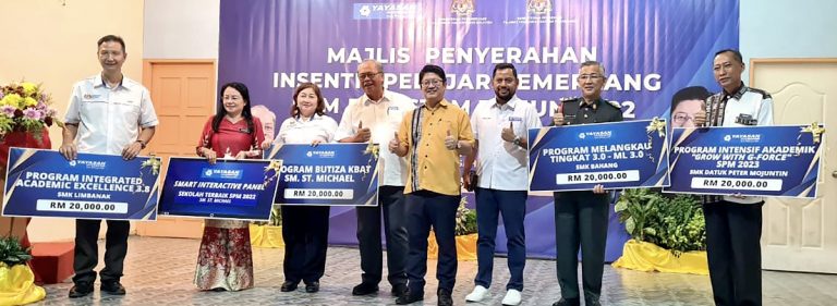 Yayasan Bank Rakyat beri insentif kepada 146 pelajar cemerlang SPM, STPM di Penampang