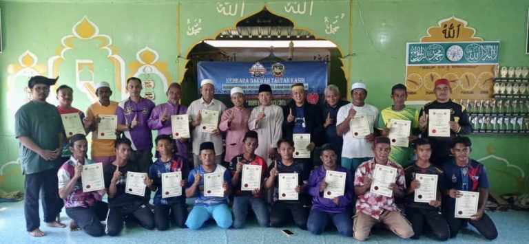 Komuniti pulau jayakan Pogram Dakwah Kembara Tautan Kasih Pulau Upak Sandakan