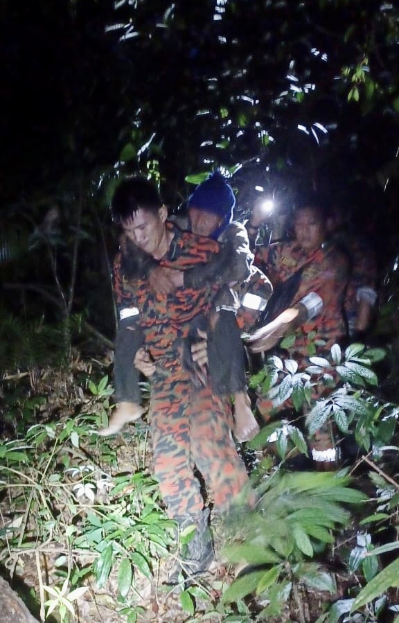 Warga emas hilang di hutan Kampung Sungai Bedaun Labuan ditemukan selamat