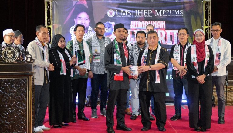 Lebih 2,000 warga UMS Berhimpun Solidariti Bersama Palestin