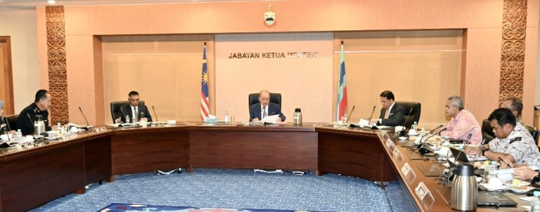 Hajiji pengerusikan Mesyuarat Jawatankuasa Kerja Keselamatan Negeri Sabah