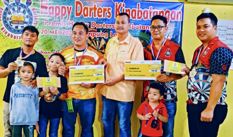 Lebih 150 peserta ambil bahagian dalam Pertandingan Dart di Kinabatangan