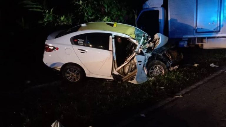 Dua maut nahas jalan Raya di Jalan Kimanis-Keningau