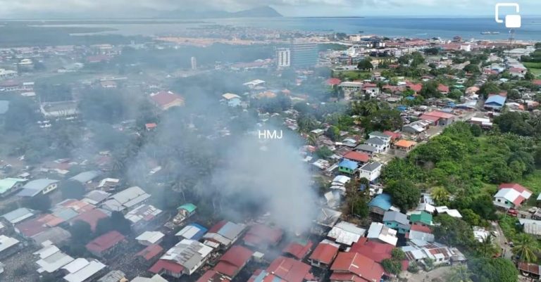 Lelaki rentung dalam kebakaran rumah setinggan di Semporna