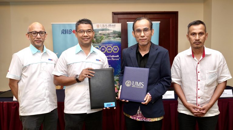 UMS, RHB Islamic Bank Berhad meterai iolaborasi pemuliharaan ekosistem marin dan kelestarian alam sekitar