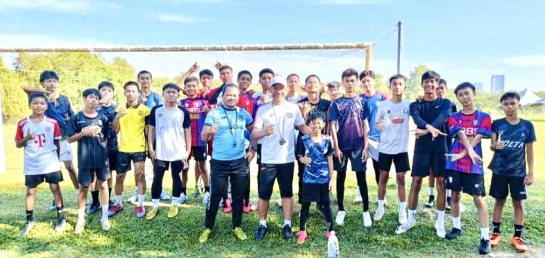 Jelius kongsi pengalaman bersama pelatih TABS