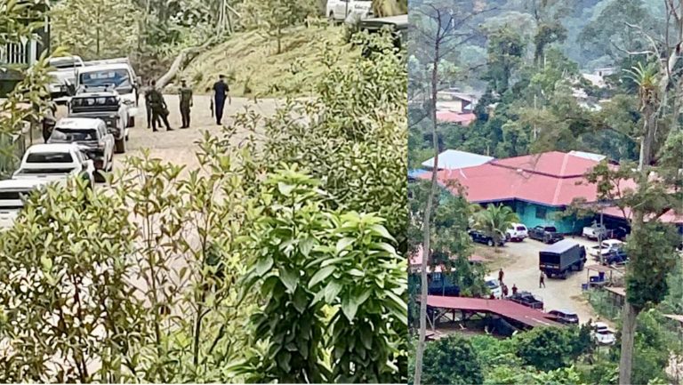Agensi penguatkuasa membuat serbuan aktiviti perlombongan haram di Bukit Mintri Tawau