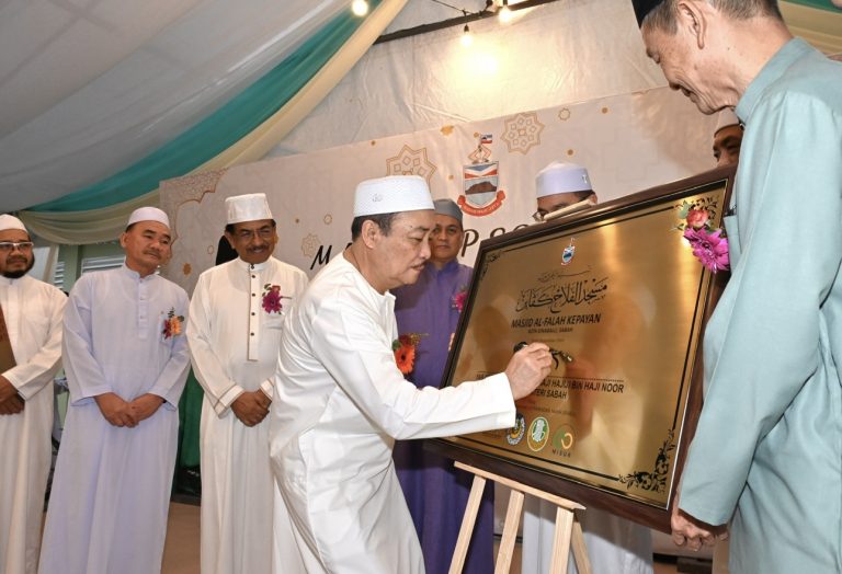 Peranan dan fungsi masjid perlu diperkasa – Hajiji