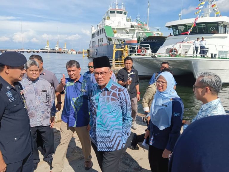 PM umum peruntukan RM22 juta bina jeti baharu Feri kenderaan di Labuan