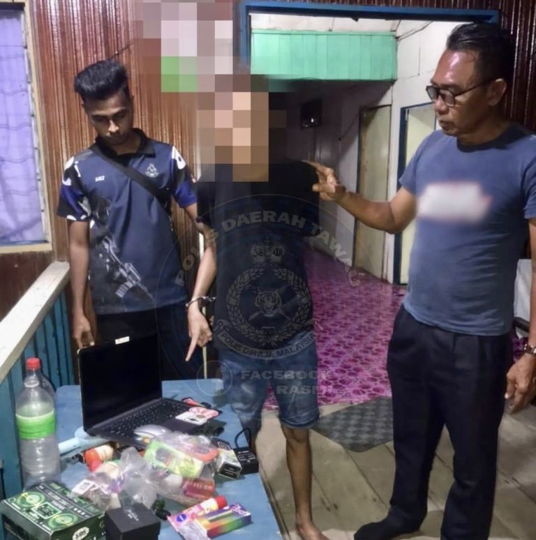 Lelaki tempatan ditahan pecah masuk kedai kelengkapan rokok elektronik