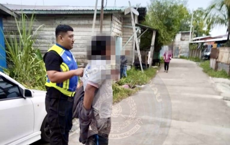 Lelaki tempatan memiliki syabu ditahan