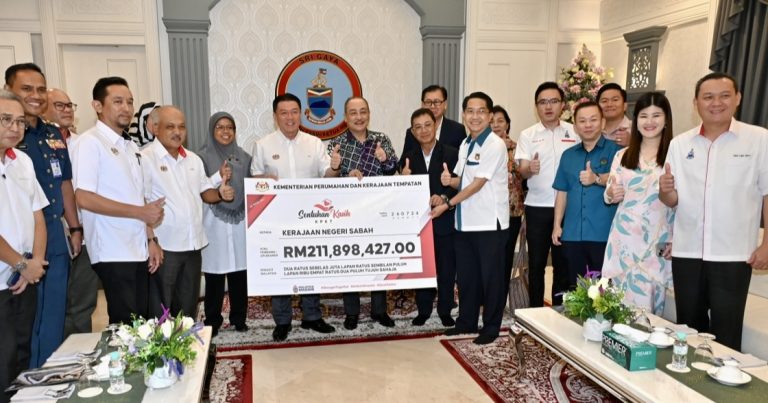 KPKT salur peruntukkan berjumlah RM211,898,427 laksana projek di Sabah