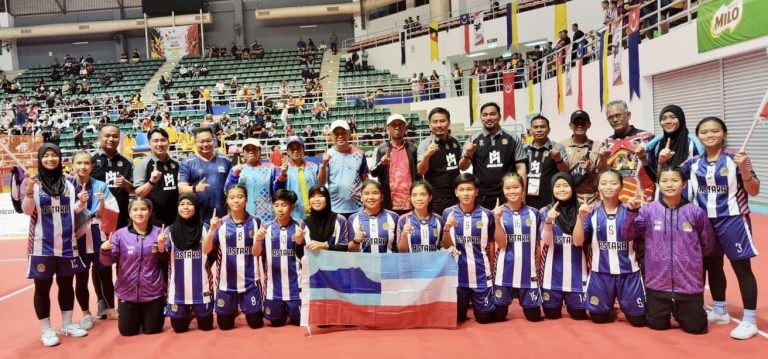Sabah Raih Emas Sepak Takraw Berpasukan Wanita
