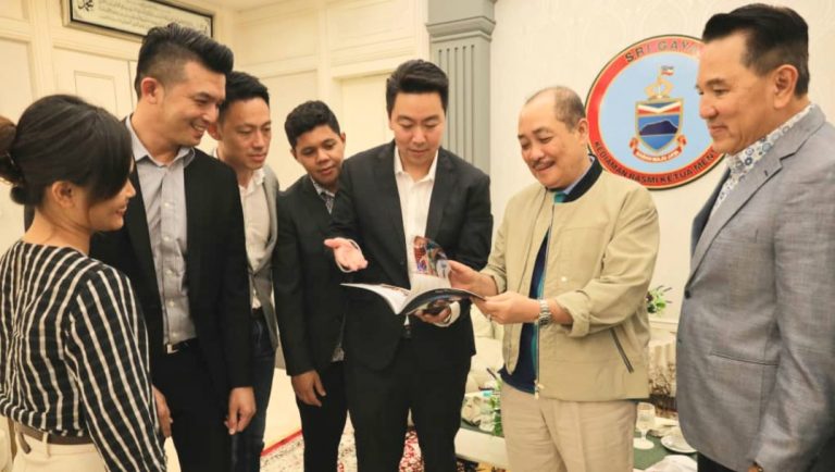 Hajiji menerima kunjungan hormat SYABIL 