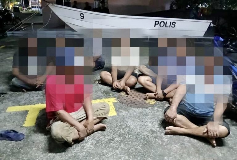 Polis tahan lapan lelaki disyaki terbabit judi sabung ayam di Tawau
