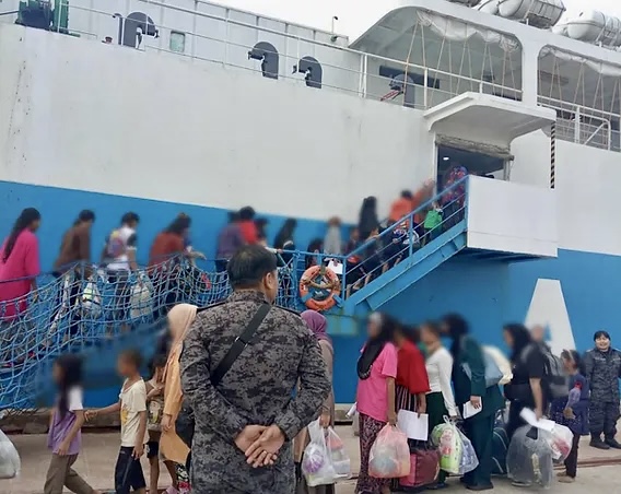 650 Pendatang Tanpa Izin Warga Filipina Diusir Ke Negara Asal