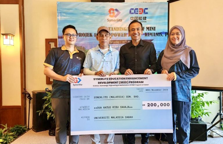 RM200,000 sumbangan Projek Kajian Dan Pembudayaan STEM UMS