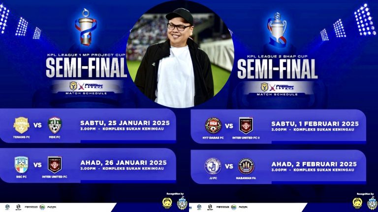 Lapan pasukan berentap di peringkat Separuh Akhir kejohanan Keningau Premier League Musim 2024/2025 – Rafie Robert