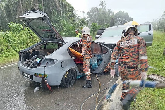 Lelaki maut nahas tiga kenderaan di Semporna    