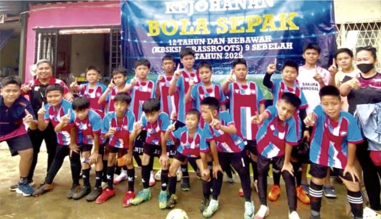 TKFC Muncul Juara Kejohanan Bola Sepak 9 Sebelah KBSKSL