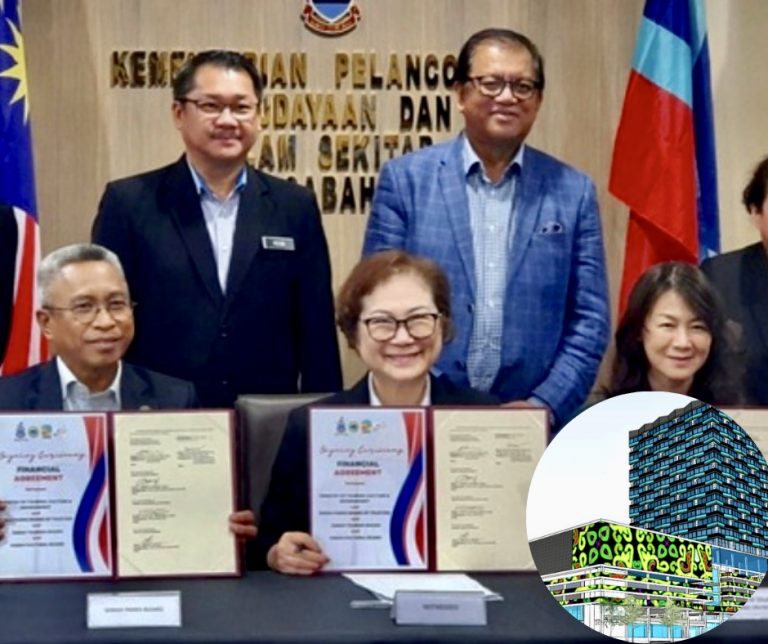 Wisma Pelancongan dan Kebudayaan Sabah Baharu Bakal Di Bina Di Kota Kinabalu