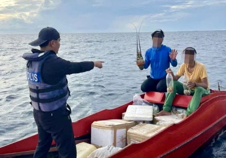 Seleweng Minyak Sawit, Seludup Hasil Laut Digagalkan Polis Marin