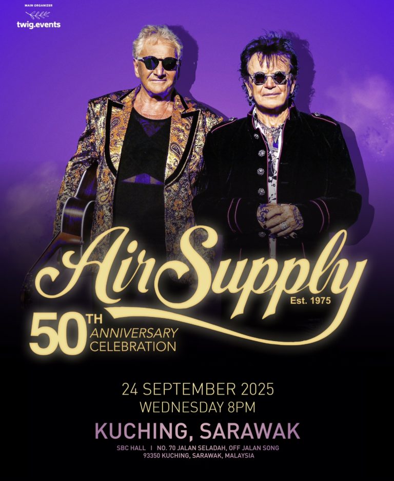 Legenda Muzik Rock Dunia, Air Supply Buat Persembahan Sempena Ulang Tahun Ke-50